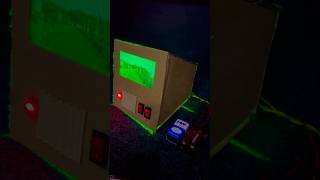 How to make LED TV with cardboard - Making Cardboard TV -TV Making #shorts