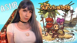 ASMR 🙊🌴 ВЫЖИВАЕМ с Обезьянами на Острове 🌴 The Survivalists | АСМР Игра