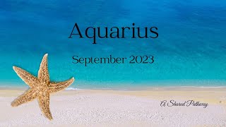 Aquarius September General - Everything is Ripe for Success. Perfect Timing!