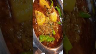 Aloo Keema😛#trendingshorts #ytshorts #shorts