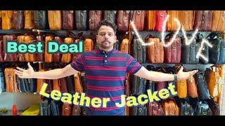 DHARAVI LEATHER MARKET ! LEATHER KING IN MUMBAI ! Leather jackets at a cheap price