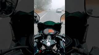 Morning ride with pulsar 220F #youtubeshorts #viralvideo #rider