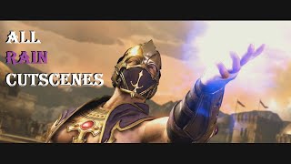 Mortal Kombat X ALL RAIN Character Cutscenes Story Mode (Andrew Bowen) MKX