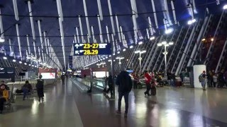 Shanghai Pudong Airport Terminal 1. CHINA