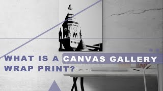 Dallas: Canvas Gallery Wrap - Digital Prints: Production Details to Final Wall Display