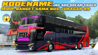 KODENAME BUSSID V4.2 JB5 SDD DREAM COACH JURAGAN 99 BY FZA DETAIL & GRATIS!!!