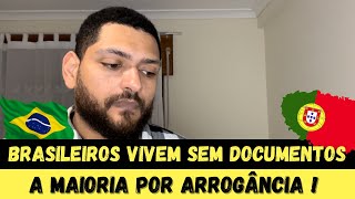 Brasileiros sem documentos em Portugal 🇵🇹 a imigração está cada vez mais difícil