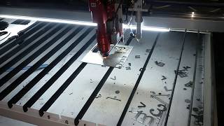 Double head hybrid co2 laser cutting machine for metal and non-metal