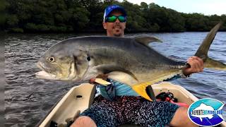 Big Jack Crevalle caught on light tackle