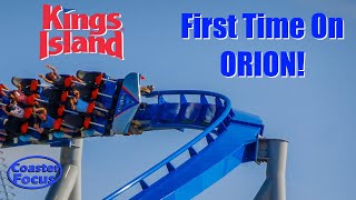 RIDING ORION FOR THE FIRST TIME! 4th of July at King's Island Vlog