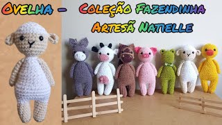 Ovelha Amigurumi Fazendinha - Sem Costura