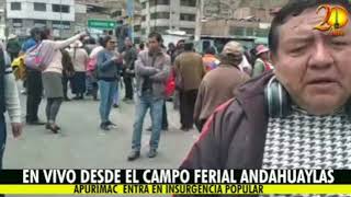 Copia de #ENVIVO APURÍMAC DE LUTO - SON DOS LOS FALLECIDOS POR ENFRENTAMIENTO