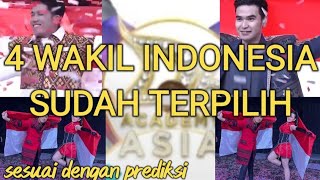 4 TIKET WAKIL INDONESIA DI DA ASIA 6 TELAH TERPILIH, SIAPA YANG KE 5?