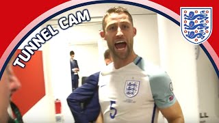 Tunnel Cam - England vs Slovakia  (2018 World Cup Qualifier) | Inside Access