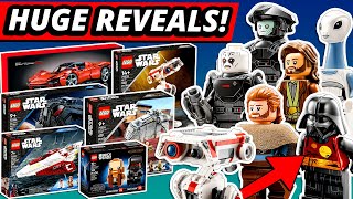 LEGO NEWS! HUGE Star Wars Reveals! Beach Vader?! Andor! Kenobi! BD-1! Forest Hideout! Ferrari SP3!