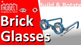 Weltianer Desined Bricks Glasses (Build & Rotate)