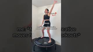 Sometimes my mornings look like this 😂 Happy Monday everyone! #weightlosstransformation #rebounding