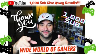 1000 Sub Giveaway!!! Thank You Funko Pop and Mystery Box Community!