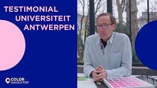 Testimonial van de Universiteit Antwerpen