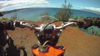 Dirtbiking the West Side of Maui (High Quality GoPro Video)