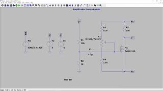 RA4 Amplificador Fuente Común, simulación LTSPICE