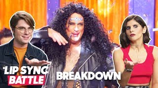 Comedians React to American Ninja Warrior Hosts w/ Jeffery Self & More! | Lip Sync Battle Breakdown