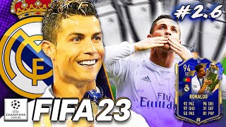 КАРЬЕРА ЗА РОНАЛДУ | 4 ЛЧ ДЛЯ КРИША? | FIFA 23