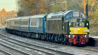 1Z40 - Class 40 - 40145 - The Winchester Christmas Excursion