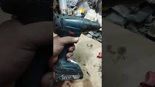 TESTE PARAFUSADEIRA BOSCH APÓS A TROCA DO INTERRUPTOR QUE ESTAVA FALHANDO! #bosch #parafusadeira