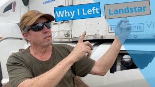 Why I Left Landstar | Should You Lease On In 2023? | What Is The Problem With Landstar