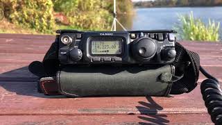 SP1B /QRP/P QSO in HF via QRP TRX YAESU FT-817ND