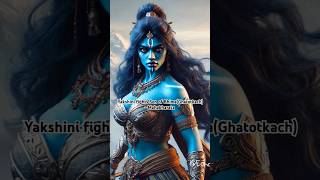 Yakshini battles son to Bhima - Mahabharata wars #mahabharata #yakshini #pandavas #bhima #hindu