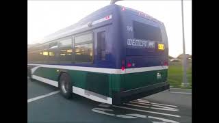 1/31/18 Westcat Bus Takeoffs 2 (Cummins ISM BEASTS)