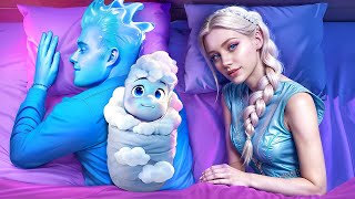 La Famiglia della Principessa di Frozen Elsa! Spassosi Trucchi Scolastici e Momenti Divertenti!