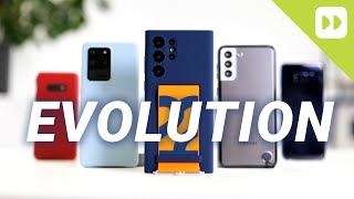 Official Samsung cases through the ages (S series edition)