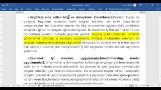 GİRİŞİMCİLİK 11.  ünite  AUZEF tüm bölümler ve SOSYOLOJİ 4. Sınıf