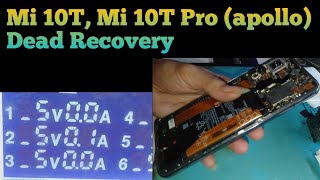 Mi 10T Dead Recovery | Charging 0.1 Ampere @mobilecareid