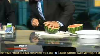 VIDEO  the perfect way to slice a watermelon