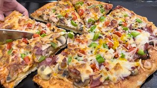 The most delicious eggplant pizza recipe ! Easy and tasty 🤤