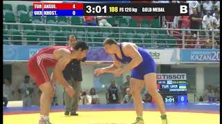 2013 Dünya şampiyonası Taha Akgül 120kg final mücadelesi #güreş #wrestling