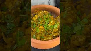 Famous baigan Bharta(eggplant)😋#youtubeshorts #food#cooking #vlogger #recipe #eggplantrecipe