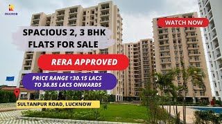 Affordable 2, 3 BHK Flats For Sale in Sultanpur Road Lucknow | Call: +91-7428092718 #flatsforsale