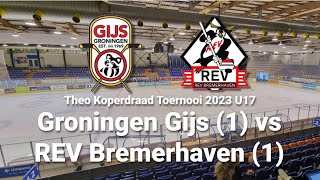 🏒TKT23 U17 Gijs (1) vs REV (1)🏒