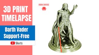 3D Printed Darth Vader || Ender 3 Pro Timelapse #Shorts