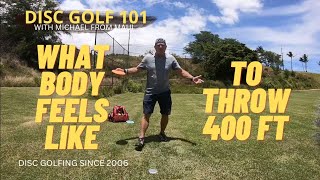 WANT TO THROW 400FT?! Here's what you should feel... // DISC GOLF 101