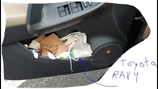 Where To Put Garbage in a Toyota RAV4