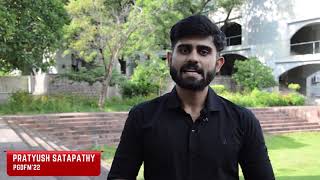 SI SPEAKS | Pratyush Satapathy | PGDFM'22 | IIFM Bhopal