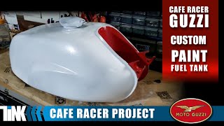 #CafeRacer #MotorcyclePainting  Custom Paint Fuel Tank Build Project | #MotoGuzzi