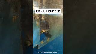 Kick up rudder!