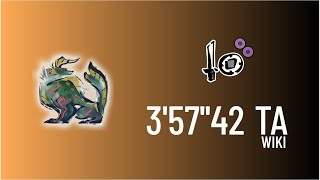 MHRise (Switch) : The Voltaic Apex Zinogre SnS Solo - 3'57''42 (TA Wiki Rules)